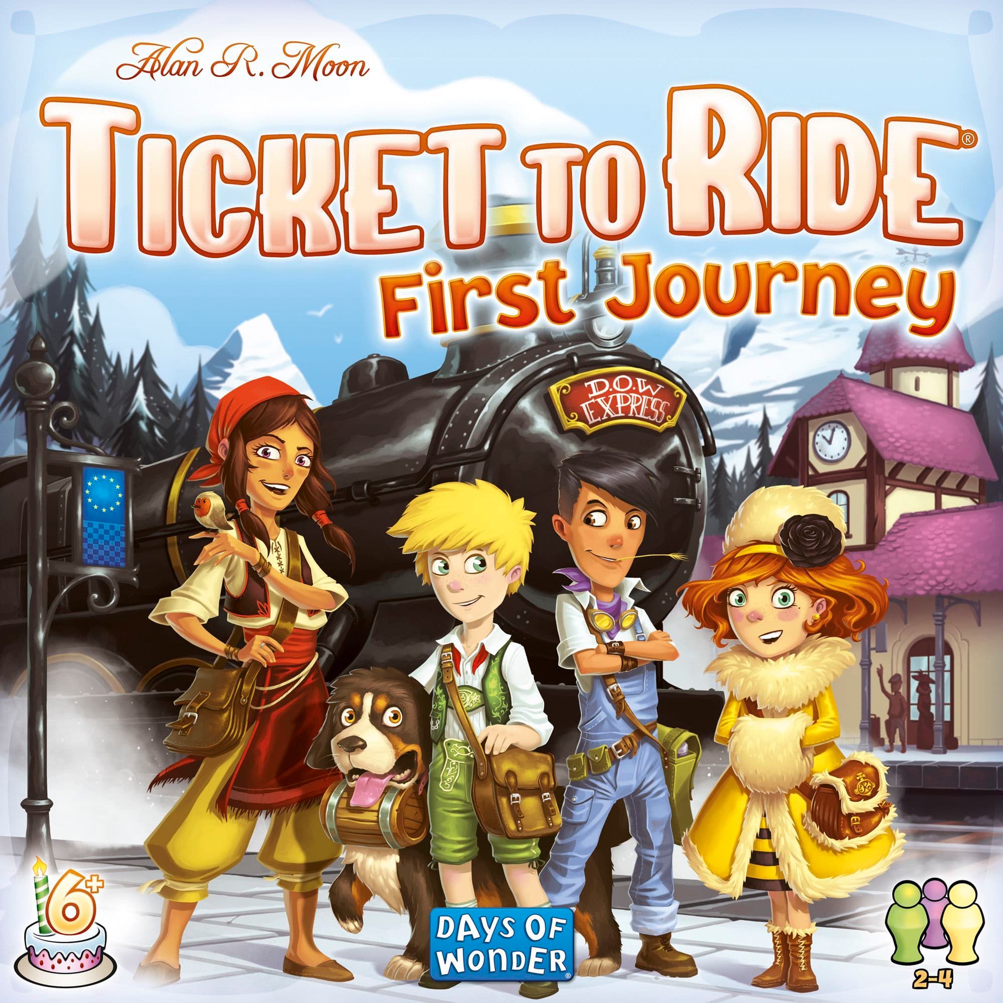 Ticket to Ride Junior: Европа