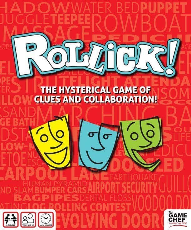 ROLLICK! The Hysterical Game of Clues and Collaboration
